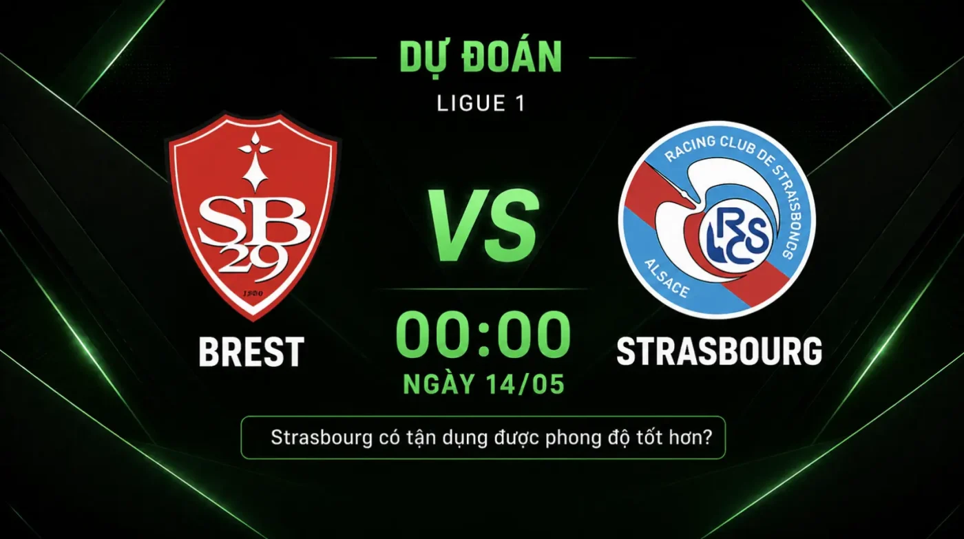 Brest vs Strasbourg